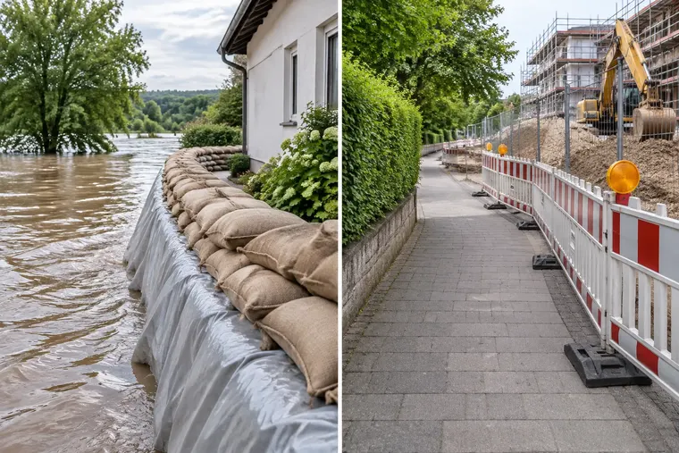 Gegenüberstellung: links abwenden, rechts vermeiden