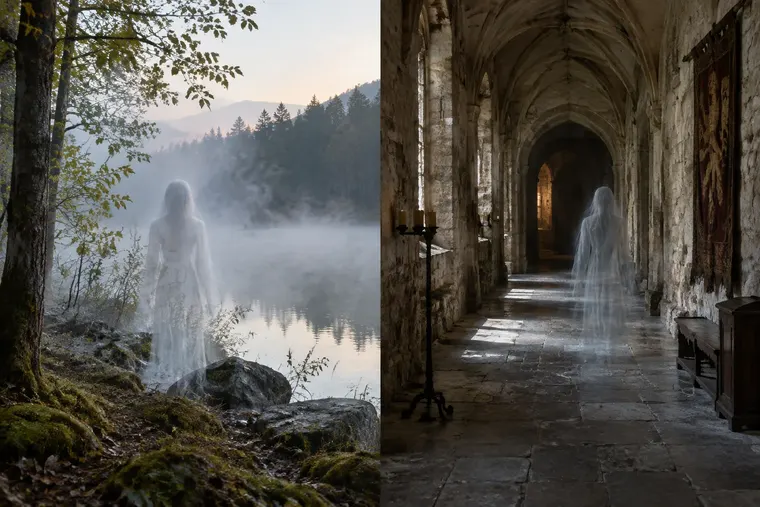 Gegenüberstellung: links Phantom, rechts Geist