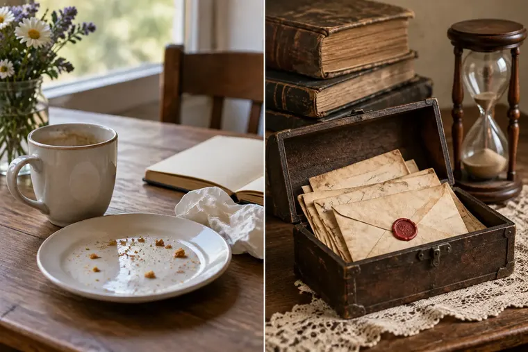 Gegenüberstellung: links Simple Past, rechts Past Perfect Simple