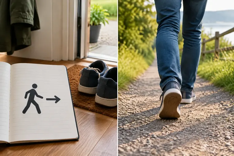 Gegenüberstellung: links to go, rechts going
