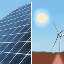 Bild zu Unterschied zwischen Sonnenenergie und Windenergie