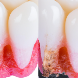 Bild zu Unterschied zwischen Karies und Zahnfleischentzündung