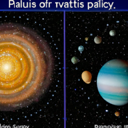 Bild zu Unterschied zwischen Sonnensystem und Galaxie
