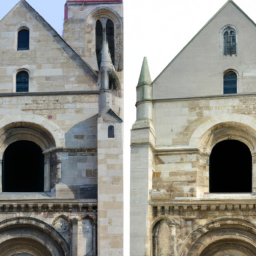 Bild zu Unterschied zwischen romanischer Architektur und gotischer Architektur