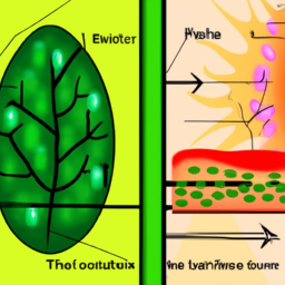 Bild zu Unterschied zwischen Photosynthese und Zellatmung in der Biologie.