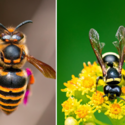 Bild zu Unterschied zwischen Bienen und Wespen
