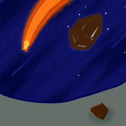 Bild zu Unterschied zwischen Meteor, Meteoroid und Meteorit