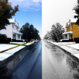 Bild zu Unterschied zwischen Schnee und Regen