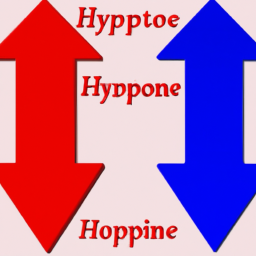 Bild zu Unterschied zwischen Hypertonie und Hypotonie
