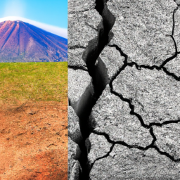 Bild zu Unterschied zwischen Vulkanen und Erdbeben