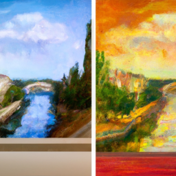 Bild zu Unterschied zwischen impressionistischer und expressionistischer Kunst