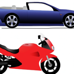 Bild zu Unterschied zwischen Auto und Motorrad