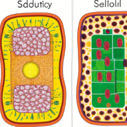 Bild zu Unterschied zwischen Pflanzenzellen und Tierzellen