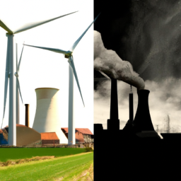 Bild zu Unterschied zwischen fossile ernergie und erneubare erngien